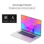 2 قطعة فيلم حماية شاشة زجاج مقسى بصلابة 9H لجهاز MacBook Pro 16 بوصة، 2 قطعة