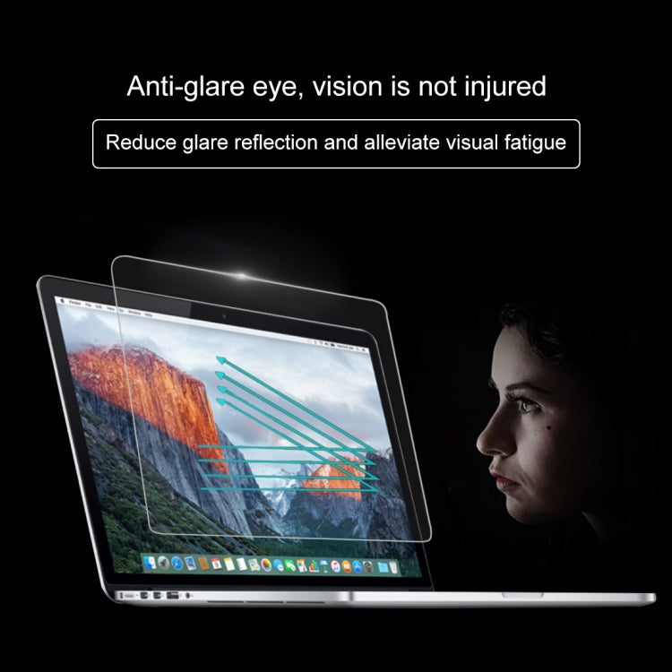 2 قطعة فيلم حماية شاشة زجاج مقسى بصلابة 9H لجهاز MacBook Pro 16 بوصة، 2 قطعة