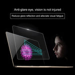 فيلم زجاج مقسى مقاوم للانفجار بصلابة سطح 9H عالي الدقة لجهاز Macbook Pro 13.3 بوصة مع شريط اللمس (A1706)، لجهاز Macbook Pro 13.3 بوصة مع شريط اللمس (A1706)