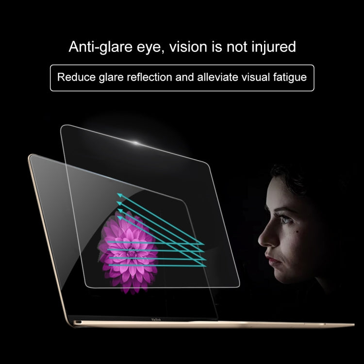 فيلم زجاج مقسى مقاوم للانفجار بصلابة سطح 9H عالي الدقة لجهاز Macbook Pro 13.3 بوصة مع شريط اللمس (A1706)، لجهاز Macbook Pro 13.3 بوصة مع شريط اللمس (A1706)