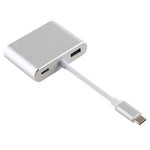 محول متعدد الوظائف 4 في 1 من USB / Type-C إلى 4K HDMI + VGA + USB 3.0