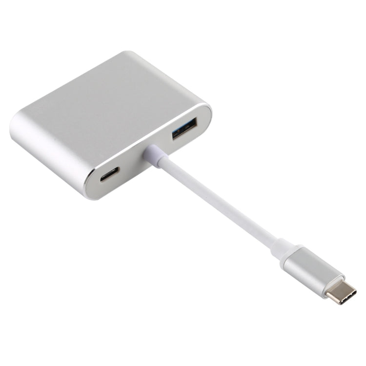 محول متعدد الوظائف 4 في 1 من USB / Type-C إلى 4K HDMI + VGA + USB 3.0