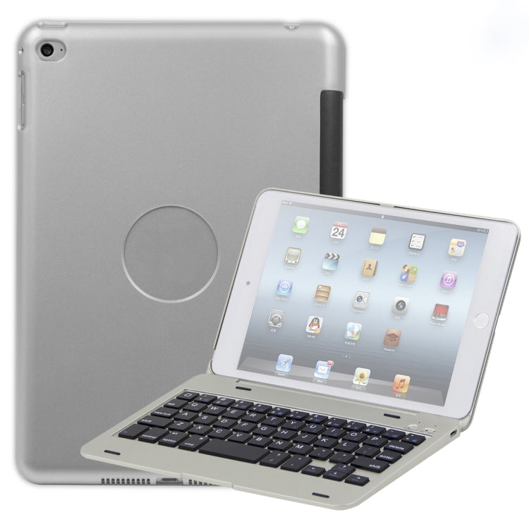 حافظة تابلت بلوحة مفاتيح بلاستيكية بلوتوث إصدار لابتوب لجهاز iPad mini 5 / 4