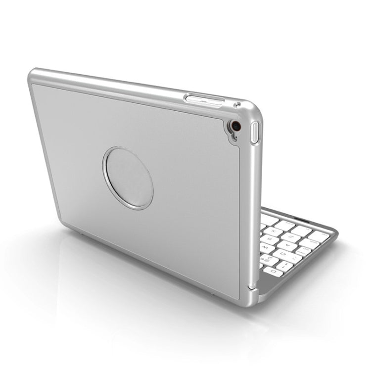 حافظة تابلت بلوحة مفاتيح ألمنيوم ملونة بإضاءة خلفية إصدار لابتوب لجهاز iPad mini 4 / mini 5
