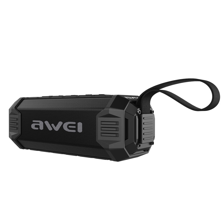 مكبر صوت بلوتوث awei Y280 مقاوم للماء IPX4 وبنك طاقة مع صوت جهير معزز، ميكروفون مدمج، يدعم FM / USB / بطاقة TF / AUX، Y280
