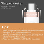 محول Mcdodo OT-1942 USB-C / Type-C إلى USB 3.0 AF لنقل البيانات والشحن OTG