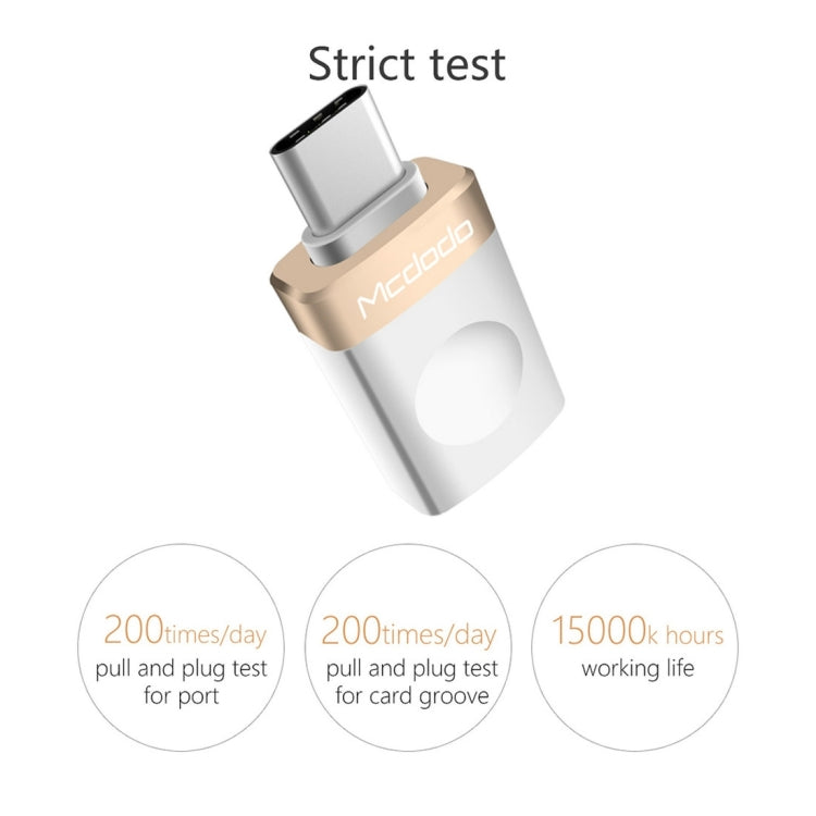 محول Mcdodo OT-1942 USB-C / Type-C إلى USB 3.0 AF لنقل البيانات والشحن OTG