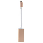 محول USB-C / Type-C 3.1 ذكر إلى DP أنثى عالي الدقة، الطول: 12 سم