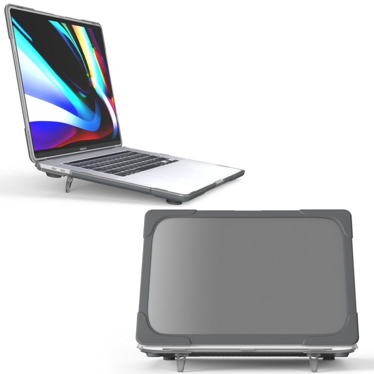 غطاء حماية لجهاز MacBook Pro مقاس 16 بوصة A2141 (2019) من PC + TPU بلونين