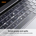 غطاء حماية لوحة مفاتيح ENKAY من TPU لأجهزة MacBook Pro مقاس 13.3 بوصة A1706 / A1989 / A2159 و Pro 15.4 بوصة A1707 / A1990 (مع Touch Bar)، النسخة الأمريكية