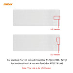 غطاء حماية لوحة مفاتيح ENKAY من TPU لأجهزة MacBook Pro مقاس 13.3 بوصة A1706 / A1989 / A2159 و Pro 15.4 بوصة A1707 / A1990 (مع Touch Bar)، النسخة الأمريكية