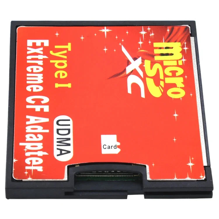 محول بطاقة ذاكرة Micro SD إلى CF فلاش مدمجة، فتحة واحدة، فتحة واحدة