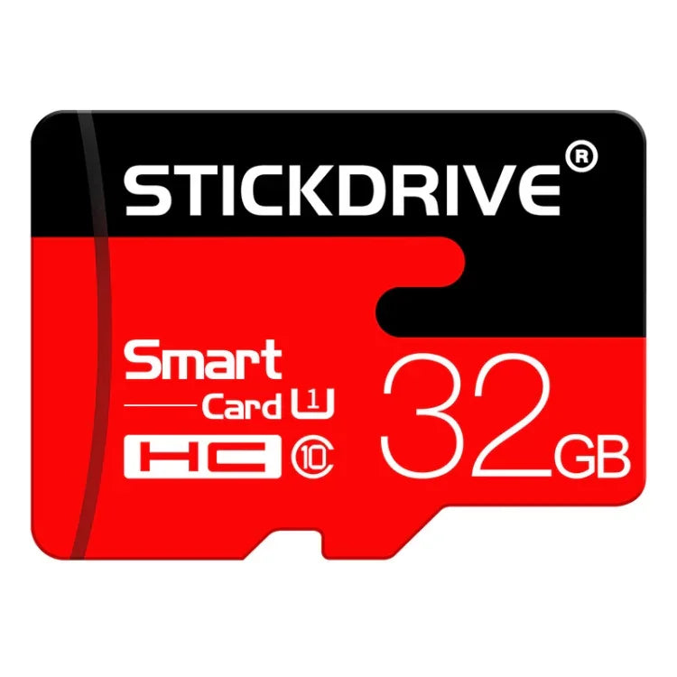 بطاقة ذاكرة Stickdrive 32GB عالية السرعة فئة 10 Micro SD (TF)، 32GB