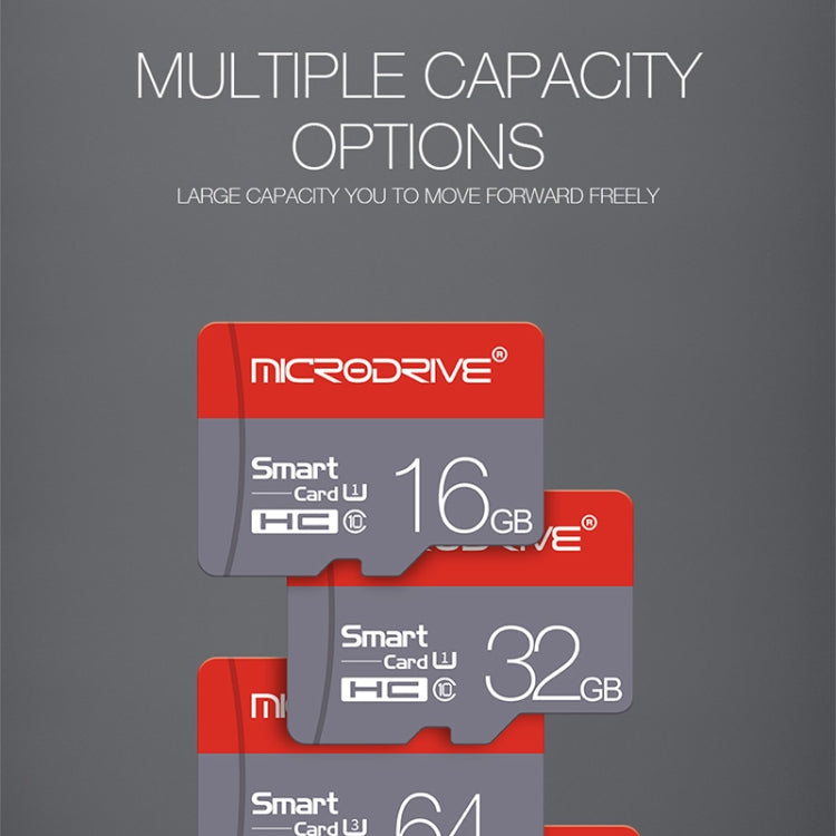 بطاقة ذاكرة Microdrive 16GB عالية السرعة فئة 10 Micro SD(TF)، 16GB