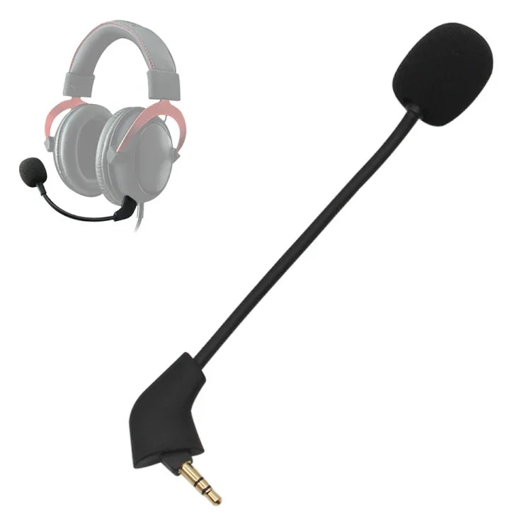 ميكروفون سماعة أذن 3.5 مم لسماعة HyperX Cloud II / Cloud Sliver، لسماعة HyperX Cloud II / Cloud Sliver