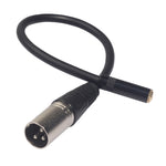 TC227K17-03 3.5mm Female to XLR Male Audio Cable, Length: 0.3m, 3.5mm Female to XLR Male