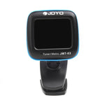 جويوا JMT-03 مقياس ضبط جيتار محمول مع ميترو نوم يدعم وضع ضبط MIC وCLIP 2 في 1 دوار 360 درجة للغيتار والكمان واليوكوليلي، JMT-03