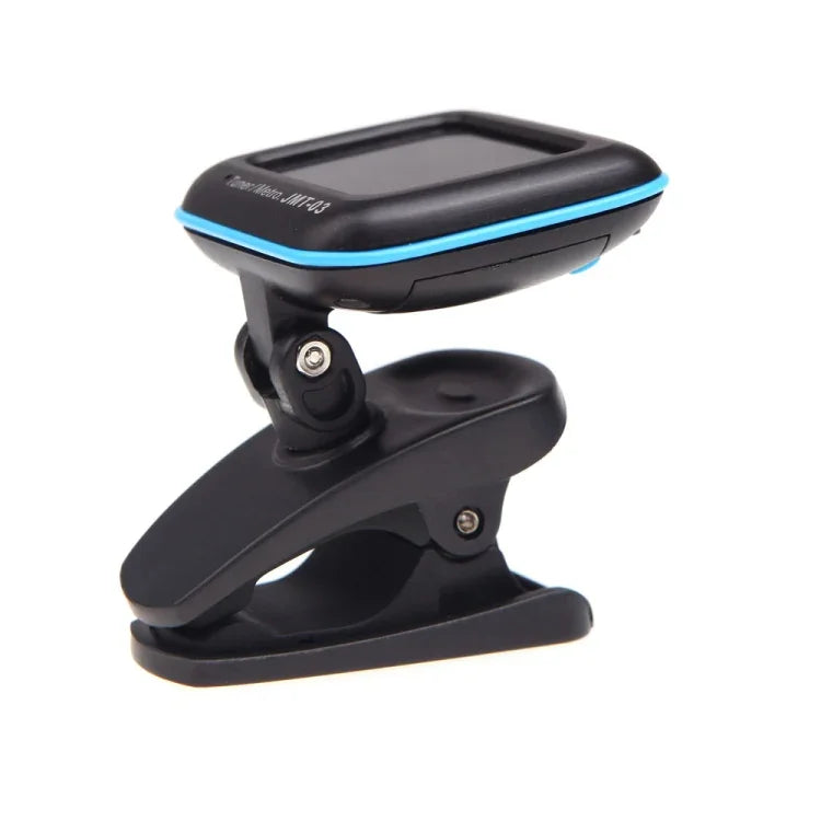 جويوا JMT-03 مقياس ضبط جيتار محمول مع ميترو نوم يدعم وضع ضبط MIC وCLIP 2 في 1 دوار 360 درجة للغيتار والكمان واليوكوليلي، JMT-03