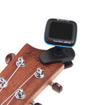 جويوا JMT-03 مقياس ضبط جيتار محمول مع ميترو نوم يدعم وضع ضبط MIC وCLIP 2 في 1 دوار 360 درجة للغيتار والكمان واليوكوليلي، JMT-03