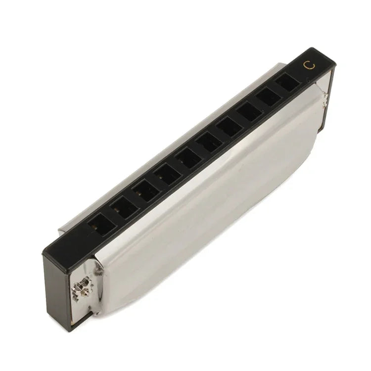هارمونيكا بلوز دياتونيك Swan SW1020-7 بعشرة ثقوب للبالغين والطلاب والأطفال المبتدئين، هارمونيكا بوليفونية Swan SW1020-7 بعشرة ثقوب