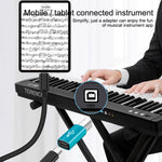 محول عالمي من Type-C أنثى إلى MIDI ذكر للآلات الموسيقية الإلكترونية