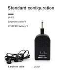 مضخم صوت جيتار صغير محمول JOYO JA-01 بقوة 2 واط مع مكبرات صوت للغيتار الكهربائي والباس مع تأثير التشويه، يدعم MP3 / سماعة، JA-01