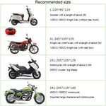 210D Oxford Cloth Motorcycle Electric Car Rainproof Dust-proof Cover, Size: XL, Size: XL