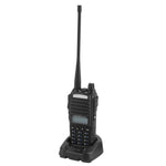 جهاز اتصال لاسلكي محمول BaoFeng UV-82 بقوة 5 واط، مزدوج النطاق، راديو ثنائي الاتجاه FM VHF UHF، UV-82