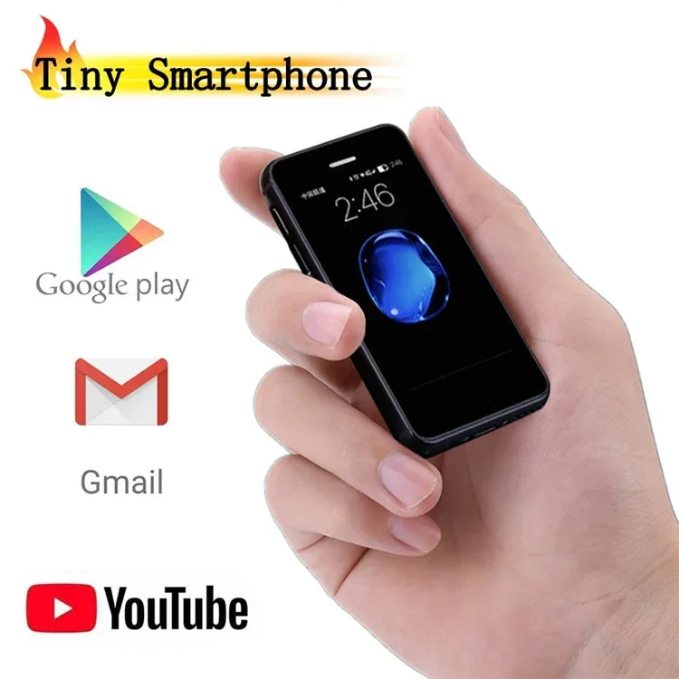 شاشة 2.45 بوصة، أندرويد 5.1 MTK6580 رباعي النواة، يدعم بلوتوث / واي فاي، شبكة: 3G، 1GB+8GB+32GB TF