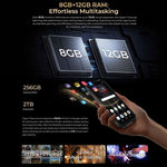 هوتواف هايبر 7 هاتف مقاوم، 8 جيجابايت+256 جيجابايت، 10800 مللي أمبير، 6.6 بوصة أندرويد 14 ميدياتك ديمينسيتي 7050 5G، الشبكة: 5G، OTG، NFC