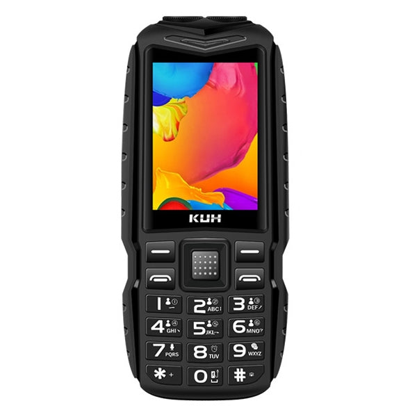 مقاوم للغبار والصدمات، MTK6261DA، بطارية 2400 مللي أمبير، شاشة 2.4 بوصة، شريحتي اتصال