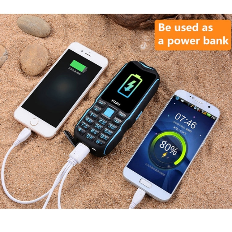 مقاوم للغبار والصدمات، MTK6261DA، بطارية 2400 مللي أمبير، شاشة 2.4 بوصة، شريحتي اتصال