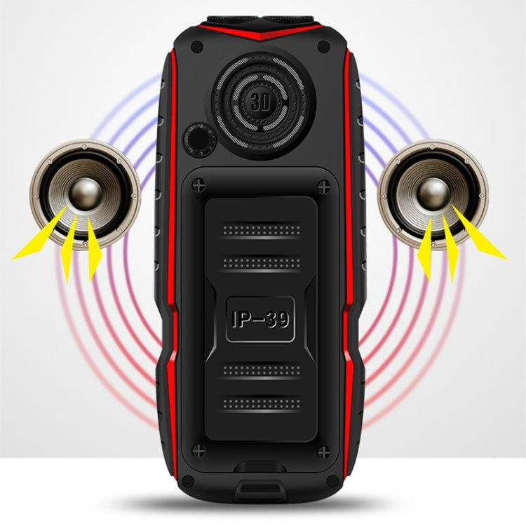 مقاوم للغبار والصدمات، MTK6261DA، بطارية 2400 مللي أمبير، شاشة 2.4 بوصة، شريحتي اتصال