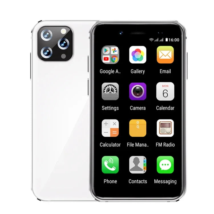 هاتف أندرويد 8.1 بشاشة 3.0 بوصة MTK6580 رباعي النواة 1.3GHz، شبكة 3G، شريحتي اتصال، نسخة عالمية مع Google Play