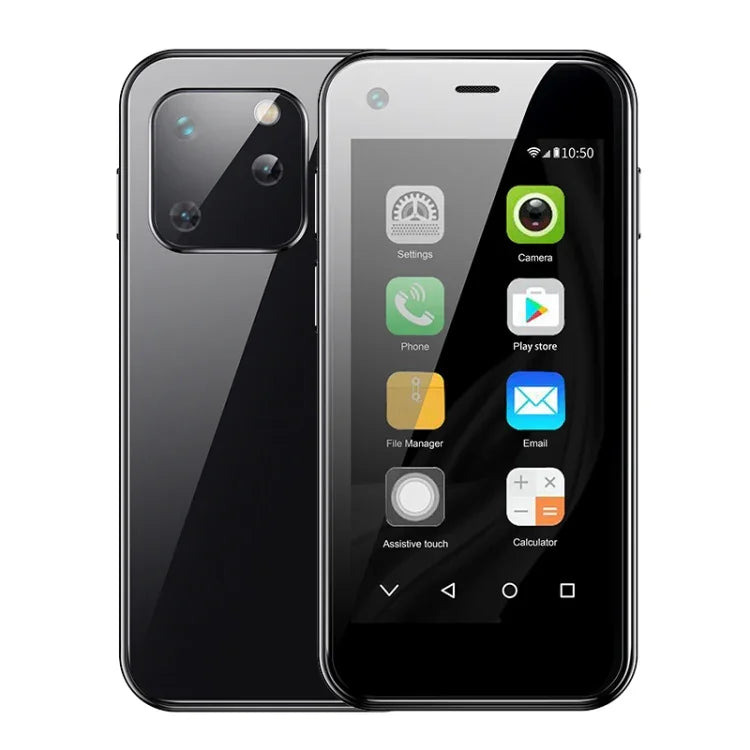 شاشة 2.5 بوصة MTK6580 رباعي النواة حتى 1.3GHz، بلوتوث، واي فاي، FM، شبكة 3G، شريحتي اتصال، XS13