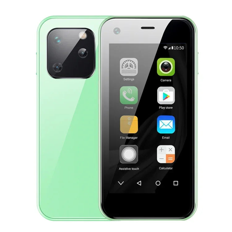 شاشة 2.5 بوصة MTK6580 رباعي النواة حتى 1.3GHz، بلوتوث، واي فاي، FM، شبكة 3G، شريحتي اتصال، XS13