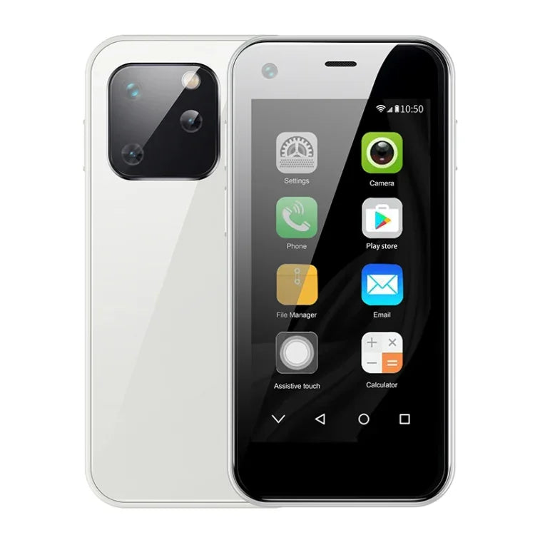 شاشة 2.5 بوصة MTK6580 رباعي النواة حتى 1.3GHz، بلوتوث، واي فاي، FM، شبكة 3G، شريحتي اتصال، XS13