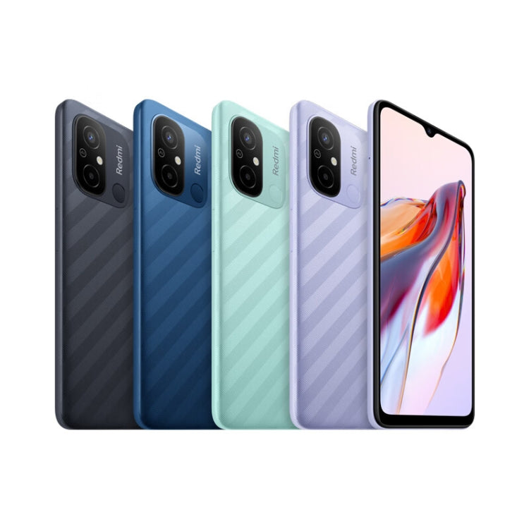 بطارية 5000mAh، التعرف على الوجه وبصمة الإصبع، شاشة 6.71 بوصة MIUI 13 MediaTek Helio G85 ثماني النواة حتى 2.0GHz، شبكة 4G، شريحتي اتصال، لا يدعم Google Play، 4GB+128GB