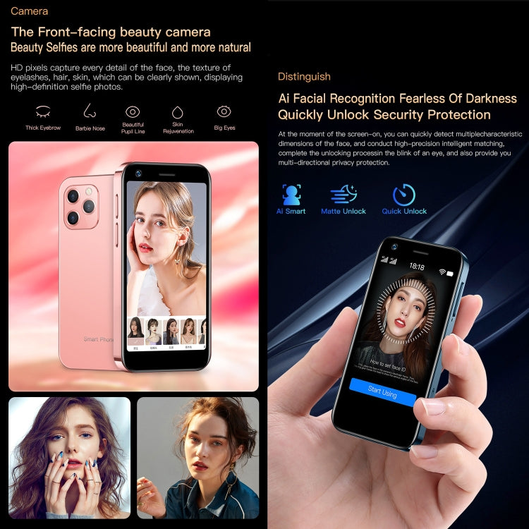 شاشة 3.0 بوصة أندرويد 10.0 MTK6750 ثماني النواة، بلوتوث، واي فاي، OTG، شبكة 4G، شريحتي اتصال، يدعم Google Play، 2GB+16GB