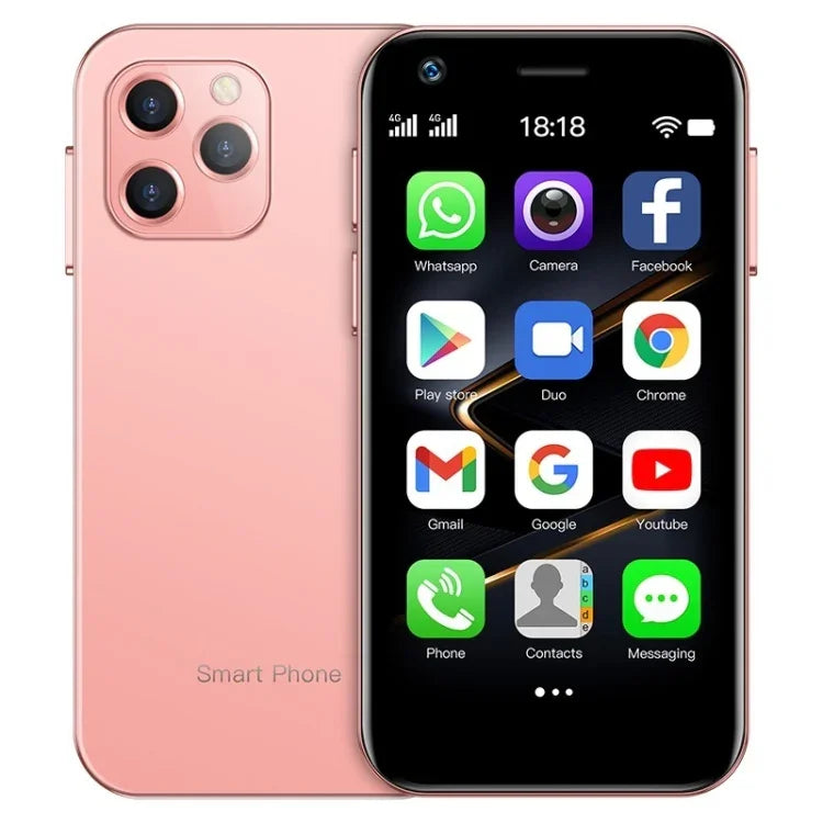 SOYES XS12 Pro، 4GB+64GB، شاشة 3.0 بوصة، أندرويد 10.0، MTK6750 ثماني النواة، بلوتوث، واي فاي، FM، OTG، شبكة: 4G، شريحتي اتصال، دعم جوجل بلاي، 4GB+64GB