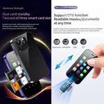 التعرف على الوجه، شاشة 3.0 بوصة أندرويد 9.0 معالج MTK6739CW رباعي النواة حتى 1.28 جيجاهرتز، OTG، الشبكة: 4G، شريحتي اتصال، يدعم Google Play، 3 جيجابايت + 64 جيجابايت