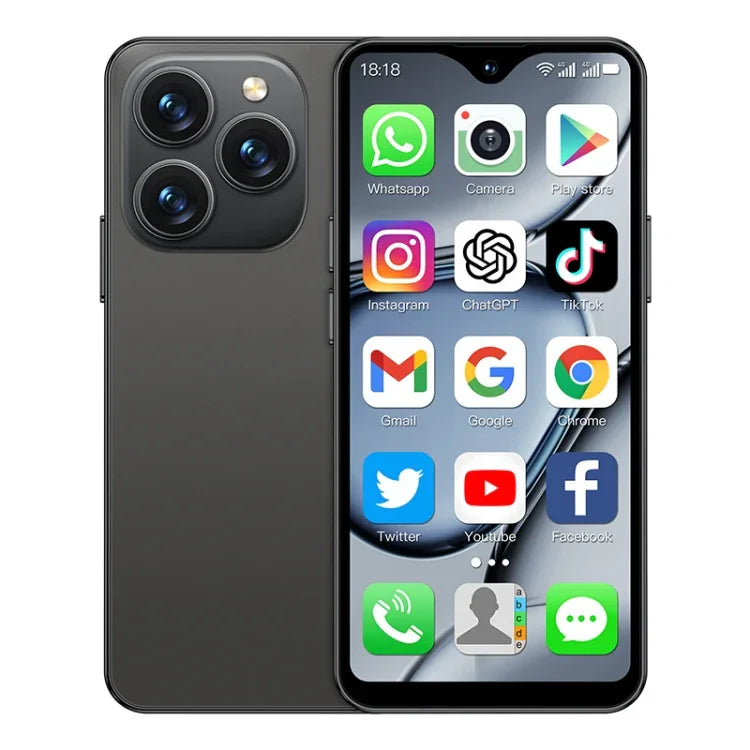 هاتف SOYES XS18 Pro Max، 2GB+16GB، بصمة وجه، شاشة 4.3 بوصة أندرويد 8.1 معالج MTK6737A رباعي النواة، شبكة: 4G، OTG، شريحتي اتصال، XS18 Pro Max