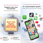 هاتف SOYES XS18 Pro Max، 2GB+16GB، بصمة وجه، شاشة 4.3 بوصة أندرويد 8.1 معالج MTK6737A رباعي النواة، شبكة: 4G، OTG، شريحتي اتصال، XS18 Pro Max