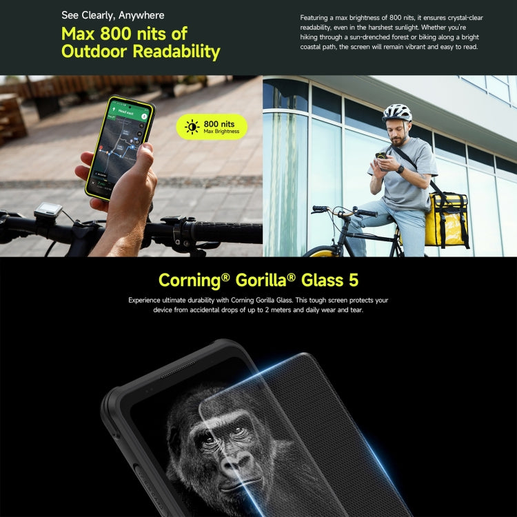 Ulefone Armor X31 Pro 5G، 8GB+256GB، رؤية ليلية، هاتف متين بمعيار IP68/IP69K، شاشة 6.56 بوصة أندرويد 14 MediaTek Dimensity 6300 ثماني النواة، شبكة: 5G، NFC، OTG، Armor X31 Pro