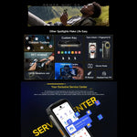 Ulefone Armor Mini 20، رؤية ليلية، 8GB+256GB، هاتف متين بمعيار IP68/IP69K، شاشة 4.7 بوصة أندرويد 14 MediaTek Dimensity 6300 ثماني النواة، شبكة: 4G، NFC، OTG، Armor Mini 20