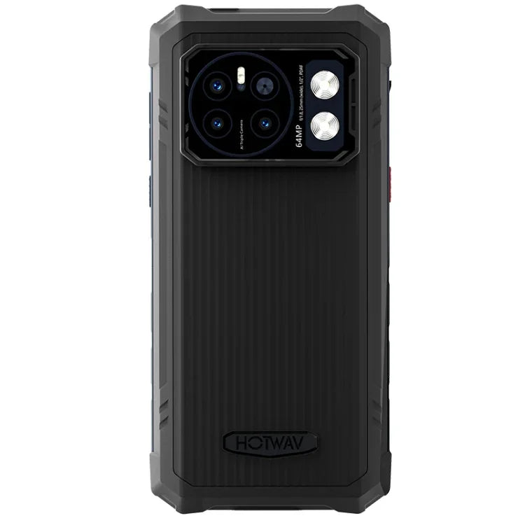 HOTWAV CYBER 13، هاتف متين بمعيار IP68/IP69K، 8GB+128GB، بطارية 10800mAh، شاشة 6.6 بوصة أندرويد 14.0 Unisoc T606 ثماني النواة، شبكة: 4G، NFC، OTG