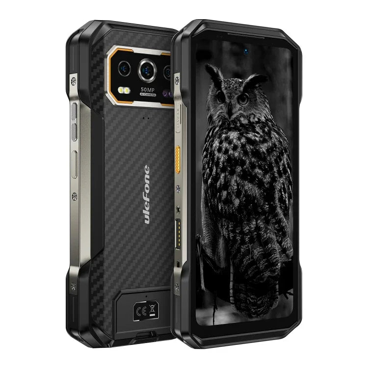 هاتف Ulefone Armor 27 المتين، 12GB+256GB، رؤية ليلية، بطارية 10600mAh، شاشة 6.78 بوصة أندرويد 14 MediaTek Helio G99 ثماني النواة، شبكة: 4G، NFC، OTG، Armor 27