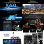 هاتف Ulefone Armor 27 المتين، 12GB+256GB، رؤية ليلية، بطارية 10600mAh، شاشة 6.78 بوصة أندرويد 14 MediaTek Helio G99 ثماني النواة، شبكة: 4G، NFC، OTG، Armor 27