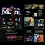 Ulefone Armor Mini 20T Pro، تصوير حراري، 8GB+256GB، هاتف متين بمعيار IP68/IP69K، شاشة 4.7 بوصة أندرويد 14 MediaTek Dimensity 6300 5G ثماني النواة، شبكة: 5G، NFC، OTG، Armor Mini 20T Pro