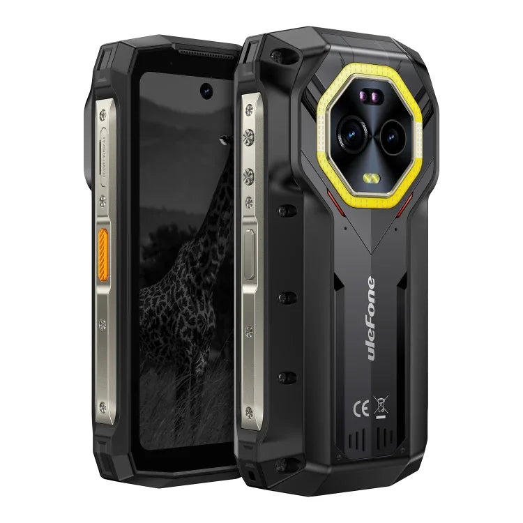 Ulefone Armor Mini 20 Pro، 8GB+256GB، هاتف متين بمعيار IP68/IP69K، شاشة 4.7 بوصة أندرويد 14 MediaTek Dimensity 6300 5G ثماني النواة، شبكة: 5G، NFC، OTG، Armor Mini 20 Pro